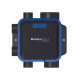 Kit VMC simple flux EasyHOME Hygroréglable COMPACT Classic livré avec 3 bouches Bahia Curve