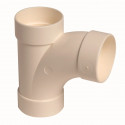 Té 90° diamètre 51mm Femelle - Femelle - Femelle (réseau série T)