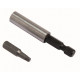 Kit contenant un porte embout magnétique carré + embout carré 3 mm pour vis TCB carrée