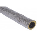 Filet de 6m Algaine isolée D80, conduits souples plastique pour réseau de ventilation en maison individuelle