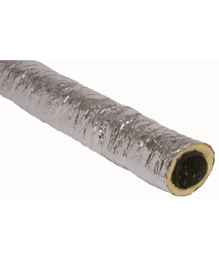 Filet de 6m Algaine isolée D200, conduits souples plastique pour réseau de ventilation en maison individuelle