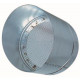 Visiere pare-pluie grillagée - diamètre 400 mm - Protection contre la pluie en refoulement horizontal