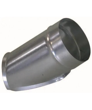 Piquage oblique circulaire galvanisé - Diamètre 200/200 - Piquage à 45° à fixer sur conduit circulaire