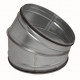 Coude galvanisé 30° à joint - Diamètre 200 mm embouti - Permet le changement de direction d'un réseau à 30°