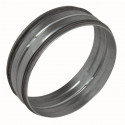Raccord mâle galvanisé à joint - Diamètre 125 mm - Permet le raccordement étanche entre 2 conduits