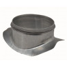 Piquage équerre circulaire galvanisé à joint - Diamètre 160/200 - Piquage à 90° à fixer sur conduit circulaire