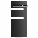 RADIATEUR SECHE-SERVIETTES CONNECTE SERENIS MAT GAUCHE 1500W ANTHRACITE