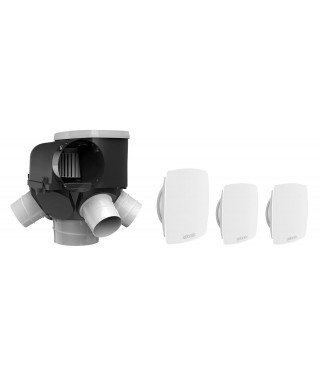 KIT AUTOCOSY VMC AUTO 4 SANITAIRES 3 BOUCHES LINE