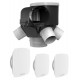 KIT AUTOCOSY VMC AUTO 4 SANITAIRES 3 BOUCHES LINE