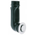 PB 80 L - BOUCHE FIXE D'EXTRACTION AVEC MANCHON