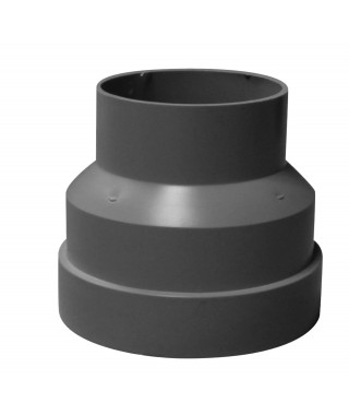 RP 100/80 - REDUCTION PLASTIQUE DIAMETRE 100 A 80