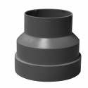 RP 100/80 - REDUCTION PLASTIQUE DIAMETRE 100 A 80