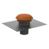 CHAPEAU TOITURE 160 GRIS    CPR 160 A