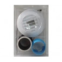 KIT TWIST&GO + BOUCHE AUTO WC 30M3/H D80 GRIFFES