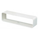 RD 55 X 110 - RACCORD DROIT RECTANGULAIRE