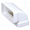 CV 55 X 110 - COUDE VERTICAL 90° RECTANGULAIRE
