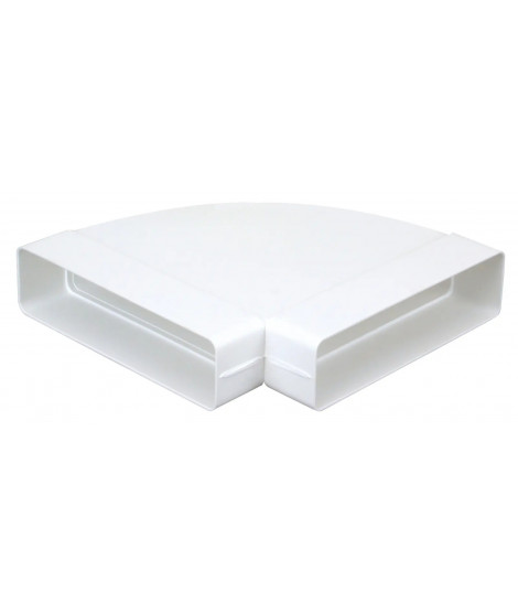 CH 55 X 110 - COUDE HORIZONTAL 90° RECTANGULAIRE