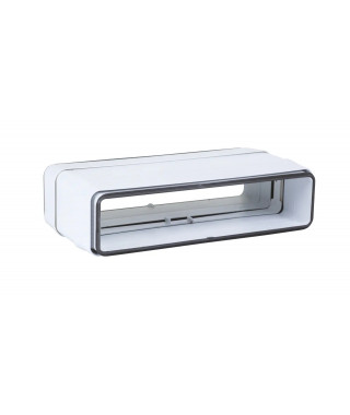 RD 55X220 J - RACCORD DROIT RECTANGULAIRE