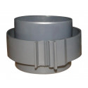 RACCORD DROIT PLAST 160 PE CR    RD PE CR 160