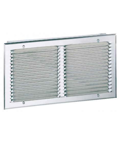 GAE10 400X150 - GRILLE EXTERIEURE ALU PAS