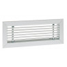 DLA 600X100B - GRILLE LINEAIRE ALU BLANC 600X100