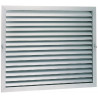 GPF 400X400 B - GRIL ALU BLANC POUR FILT.400X400