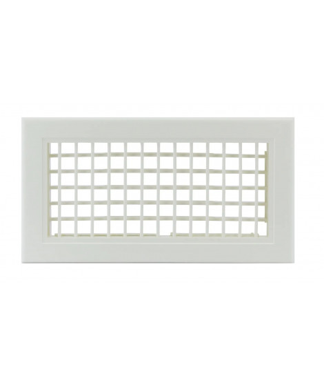 GRILLE DBLE DEFLEX.ABS 400X200    GDF-ABS 400X200