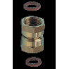 ECROU DOUBLE FEMELLE P90 2 0 X 150 P900101