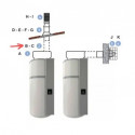 ACCESSOIRE THERMODYNAMIQUE RALLONGE VENTOUSE 1M,