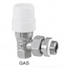 ROBINET THERMOSTATIQUE EQUERRE 3/8