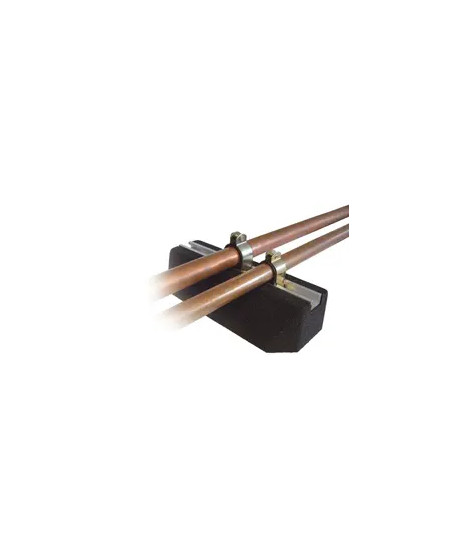 SUPPORT RUBBERT FOOT  L 400     L'UNITE