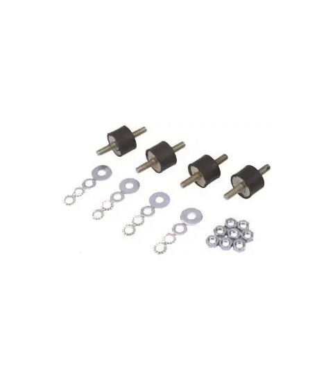 KIT PLOTS ANTI-VIBRATILES (4) POUR SUPPORT CLIM