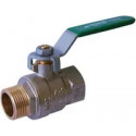 VANNE A SPHERE 3/8 MF PN 40 NF POIGNEE VERTE