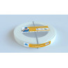 CABLE F/UTP 1X4P CAT6A IVOIRE C100 LSOH-DCA