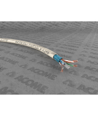 CABLE F/UTP 1X4P CAT6A IVOIRE T500 LSOH-DCA