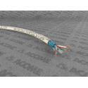 CABLE F/UTP 1X4P CAT6A IVOIRE T500 LSOH-DCA