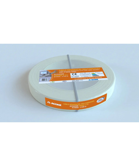 CABLE GRADE 3 TV 4P LSOH-FR IVOIRE C100 IVOIRE LSOH-FR