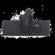BROSSE COMBINEE A ROULETTES POUR SOL LISSE ET MOQUETTE
