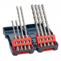 SDS PLUS-3 TOUGHBOX 8PCS D5/6/ 6/8/1