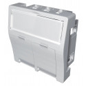 PLASTR 45X45 2 PORTS RJ45