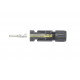 FICHE MALE SILVER 4MM SECURISE E