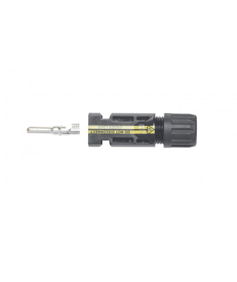 FICHE MALE SILVER 4MM SECURISE E