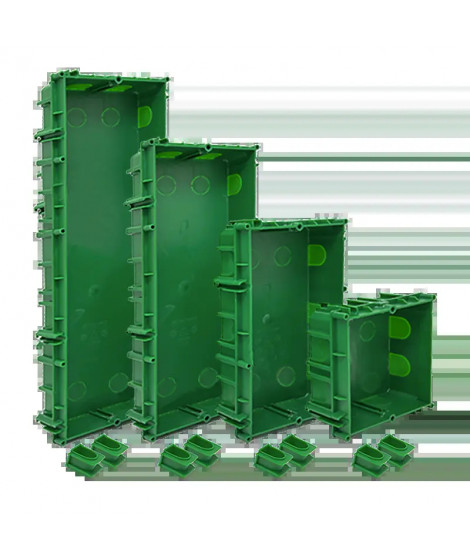 Boitier d'encastrement 2 modules pour platine ULTRA
