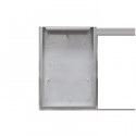 Boîtier pour façade Switch inox 1-2-3-4 boutons + Accessoires