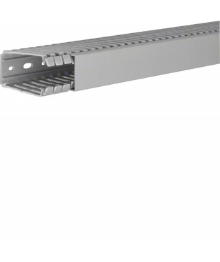 GOULOTTE CABLAGE COMPLETE BA7 PROF 80MM L 40MM RAL7030 GRIS