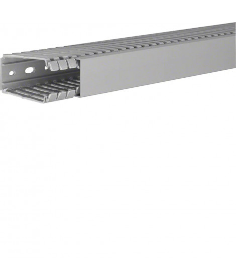 GOULOTTE CABLAGE COMPLETE BA7 PROF 80MM L 40MM RAL7030 GRIS