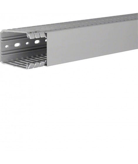 GOULOTTE CABLAGE COMPLETE BA7 PROF 80MM L 60MM RAL7030 GRIS