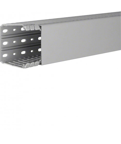 GOULOTTE CABLAGE COMPLETE BA7 PROF 80MM L 80MM RAL7030 GRIS