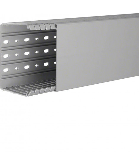 GOULOTTE CABLAGE COMPLETE BA7 PROF 80MM L120MM RAL7030 GRIS