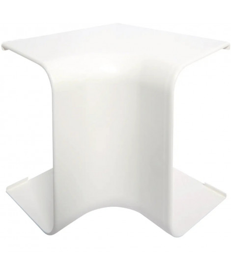ANGLE INTERIEUR PCLM75125 P75MM H125MM IK08-IK10 PVC RIGIDE RAL9010 BLANC PALOMA